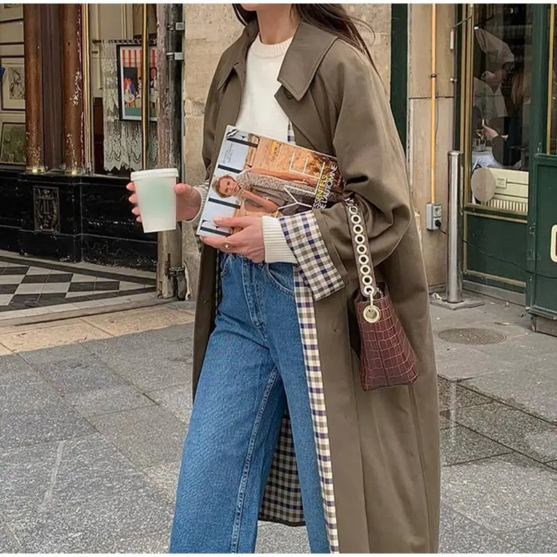 Trench Coat Formal - Fashionable Long Button Up Trench Coat