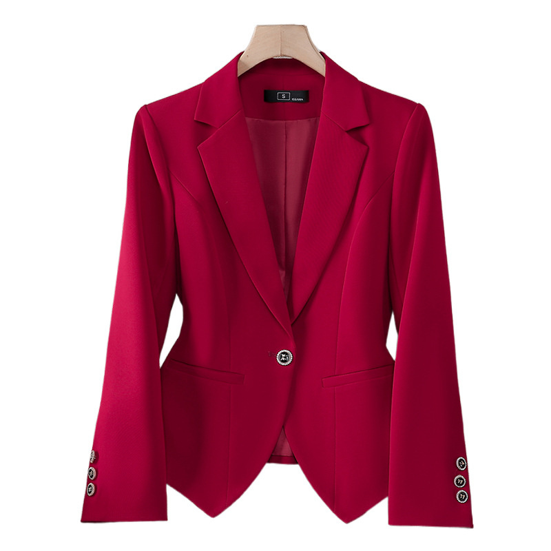 New Fashion Female Formal Blaz - Women Formal Wear Winter 评论和价格