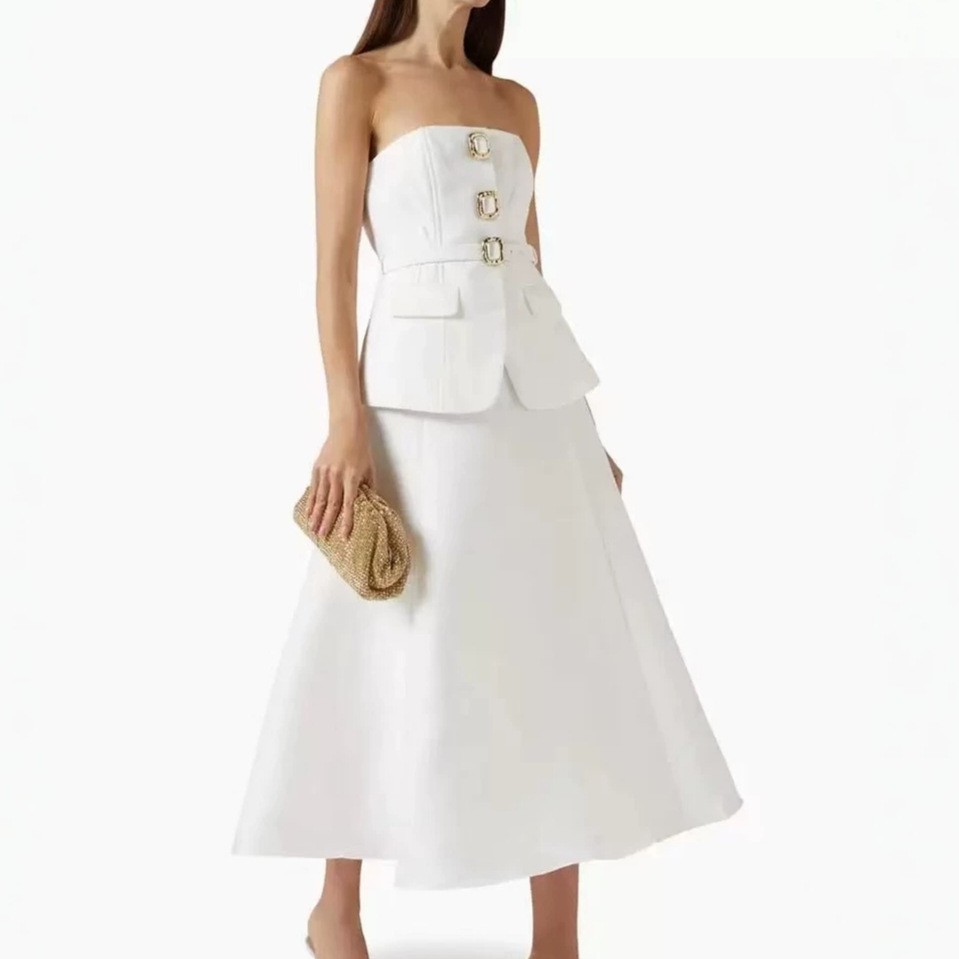 Women Sexy Strapless Diamond B - Women'S Formal Day Wear 评论和价格