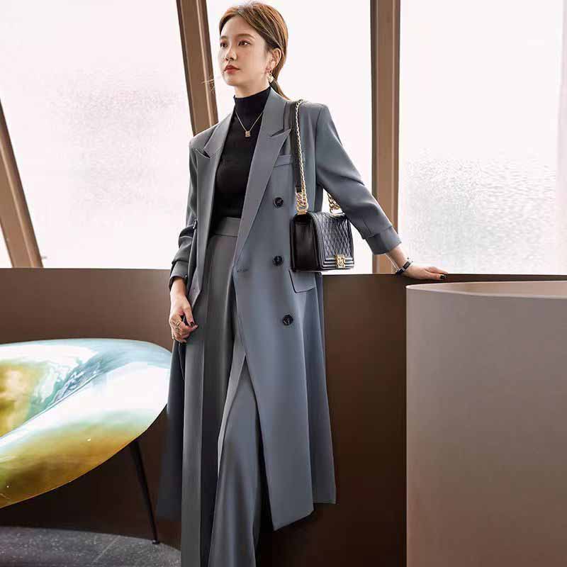 FANAN Elegant Long Trench Coat - Trench Coat Formal 评论和价格