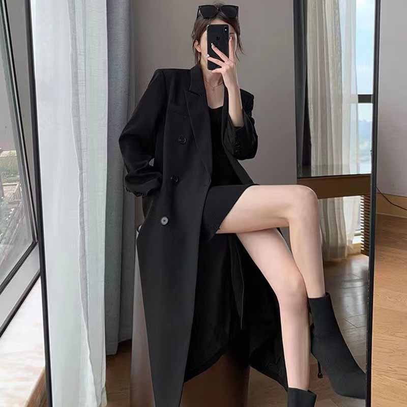 FANAN Elegant Long Trench Coat - Trench Coat Formal 评论和价格