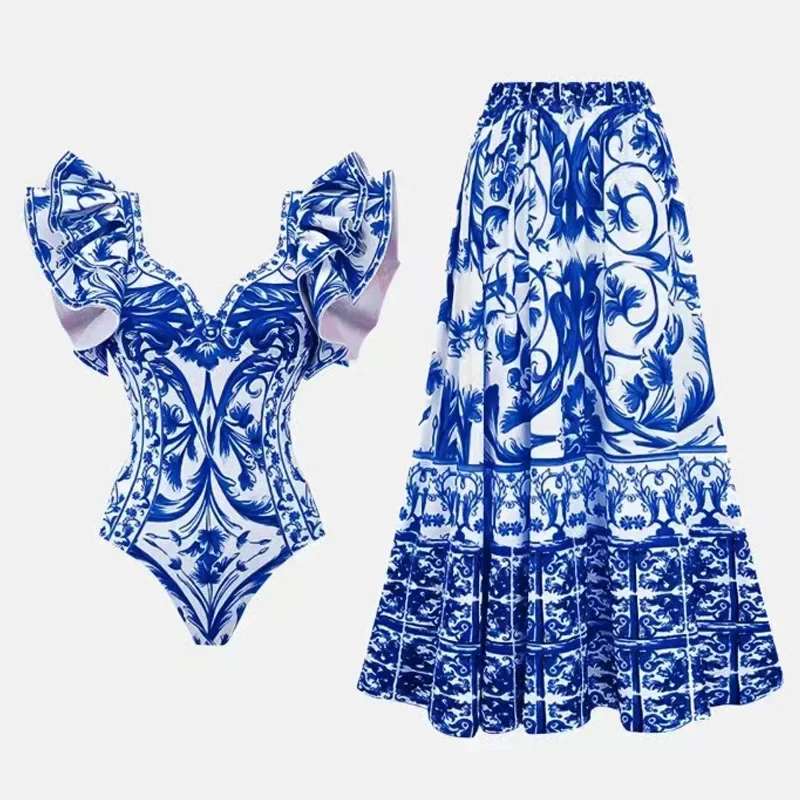 SMVP 2026 New Printed One Piec - Monochrome Suit Set 评论和价格