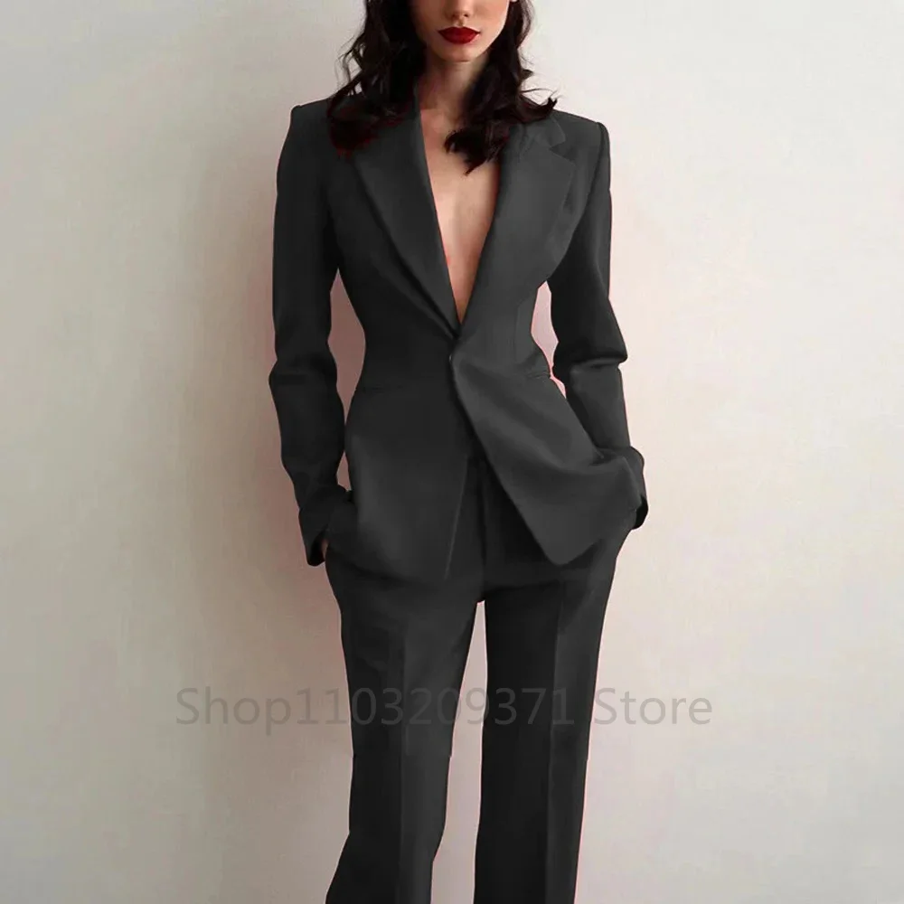 Women's Suit Party Wedding Plu - Blazer Set Women Formal 评论和价格