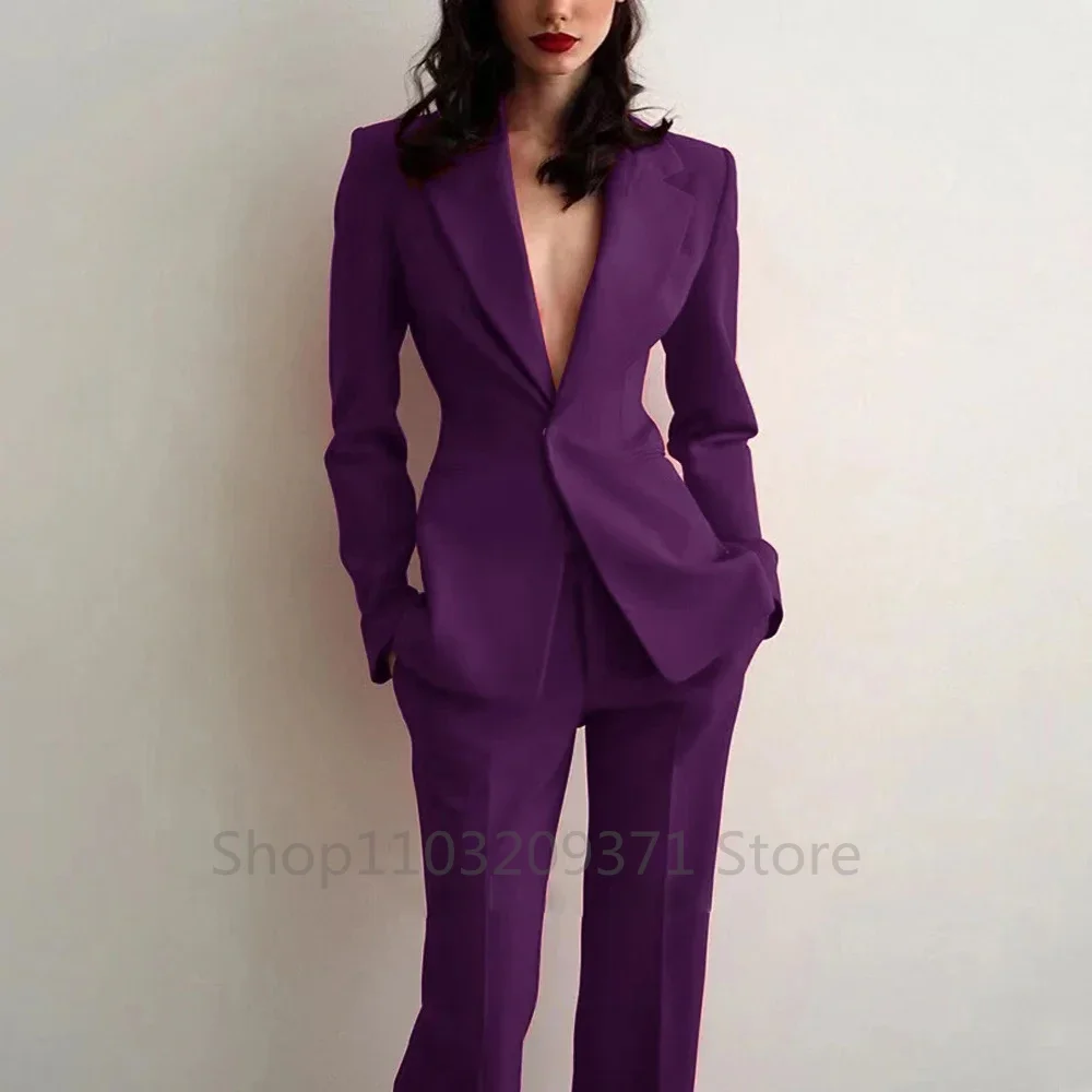 Women's Suit Party Wedding Plu - Blazer Set Women Formal 评论和价格