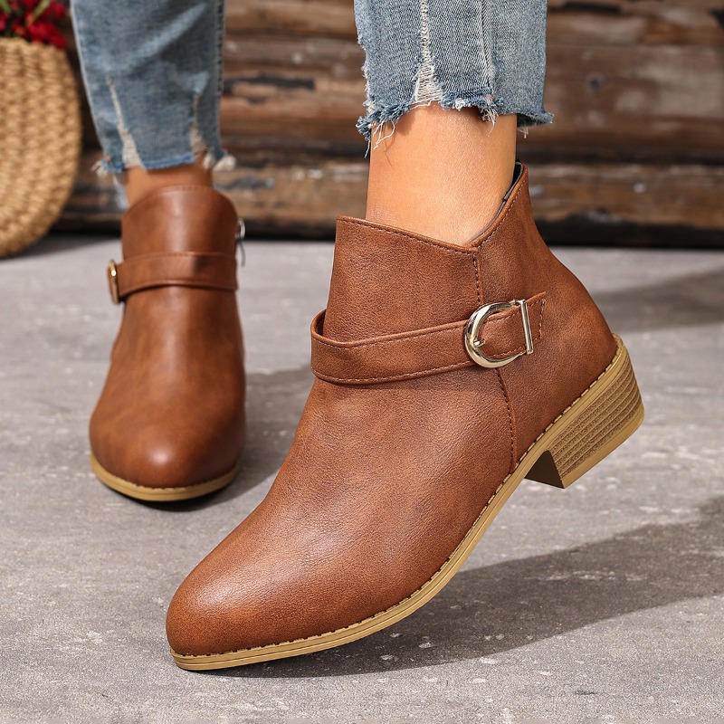 Women's Autumn Winter Ankle Bo - Women Formal Wear Winter 评论和价格