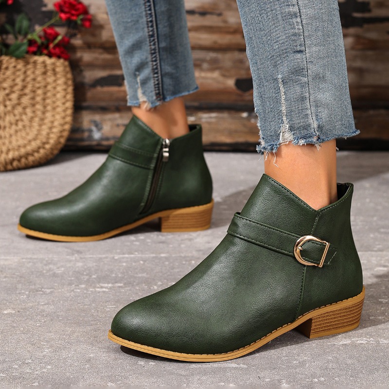 Women's Autumn Winter Ankle Bo - Women Formal Wear Winter 评论和价格