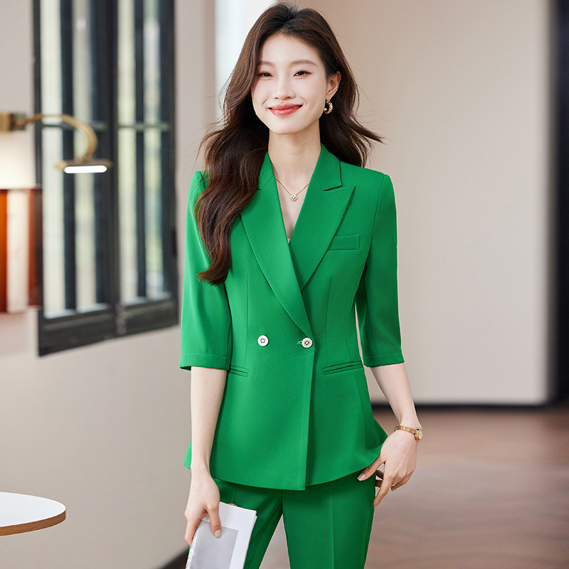 Women's mid-sleeve blazer, spr - High End Women'S Formal Wear 评论和价格