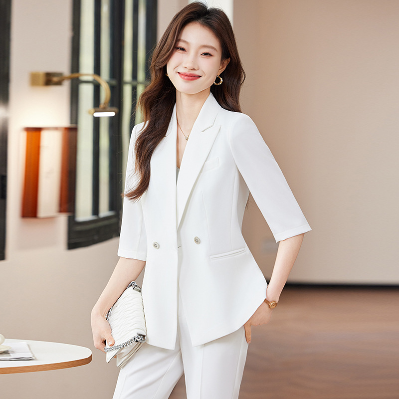Women's mid-sleeve blazer, spr - High End Women'S Formal Wear 评论和价格