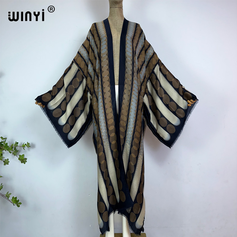 WINYI kimono summer geometric  - Young Women'S Formal Wear 评论和价格