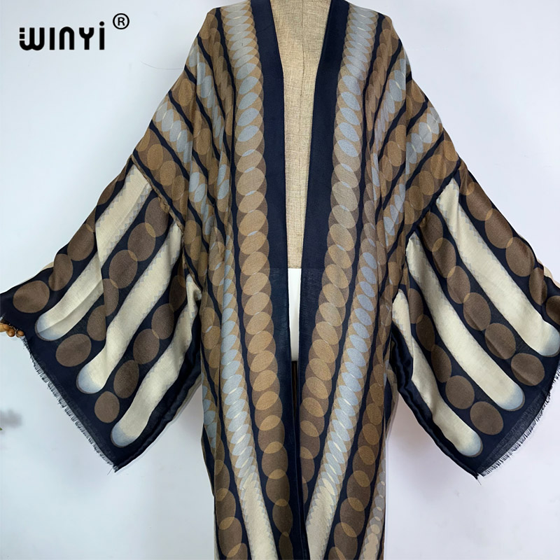 WINYI kimono summer geometric  - Young Women'S Formal Wear 评论和价格