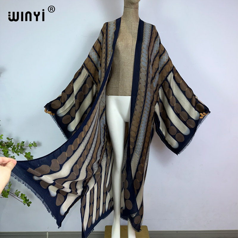 WINYI kimono summer geometric  - Young Women'S Formal Wear 评论和价格