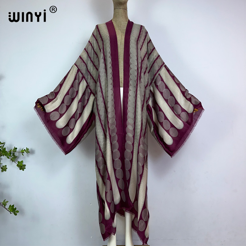 WINYI kimono summer geometric  - Young Women'S Formal Wear 评论和价格