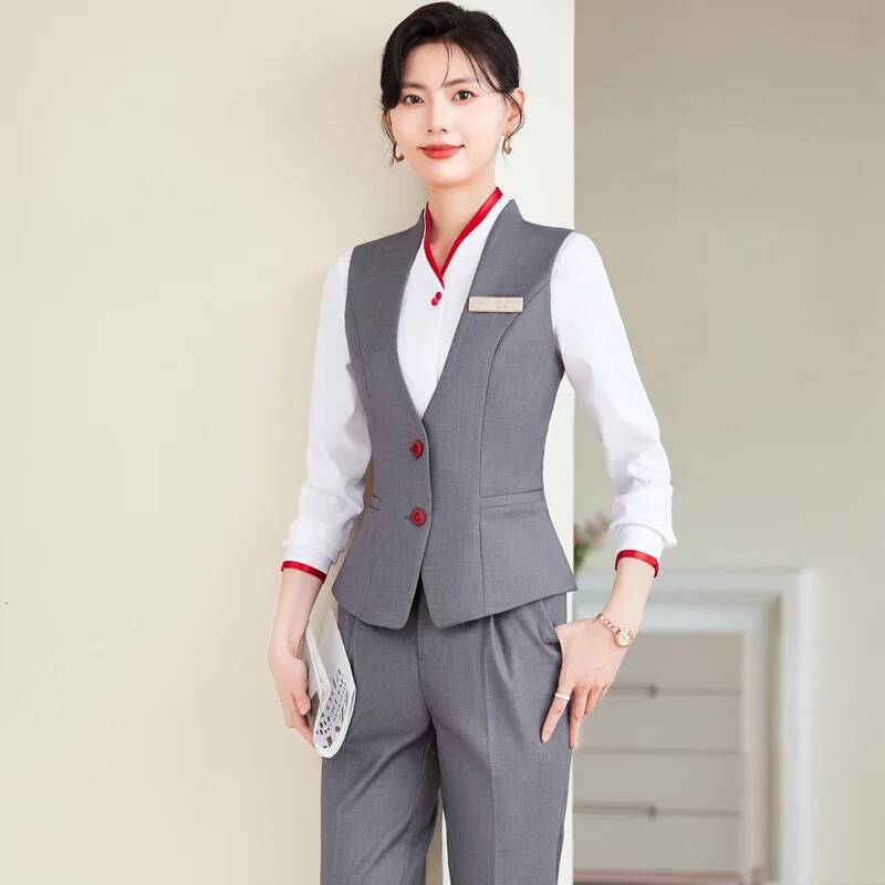 Plus Size 5XL Formal Pantsuits - Women Formal Wear Winter 评论和价格