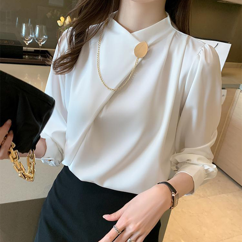 Solid Color Elegant Long Sleev - Women Formal Wear Winter 评论和价格