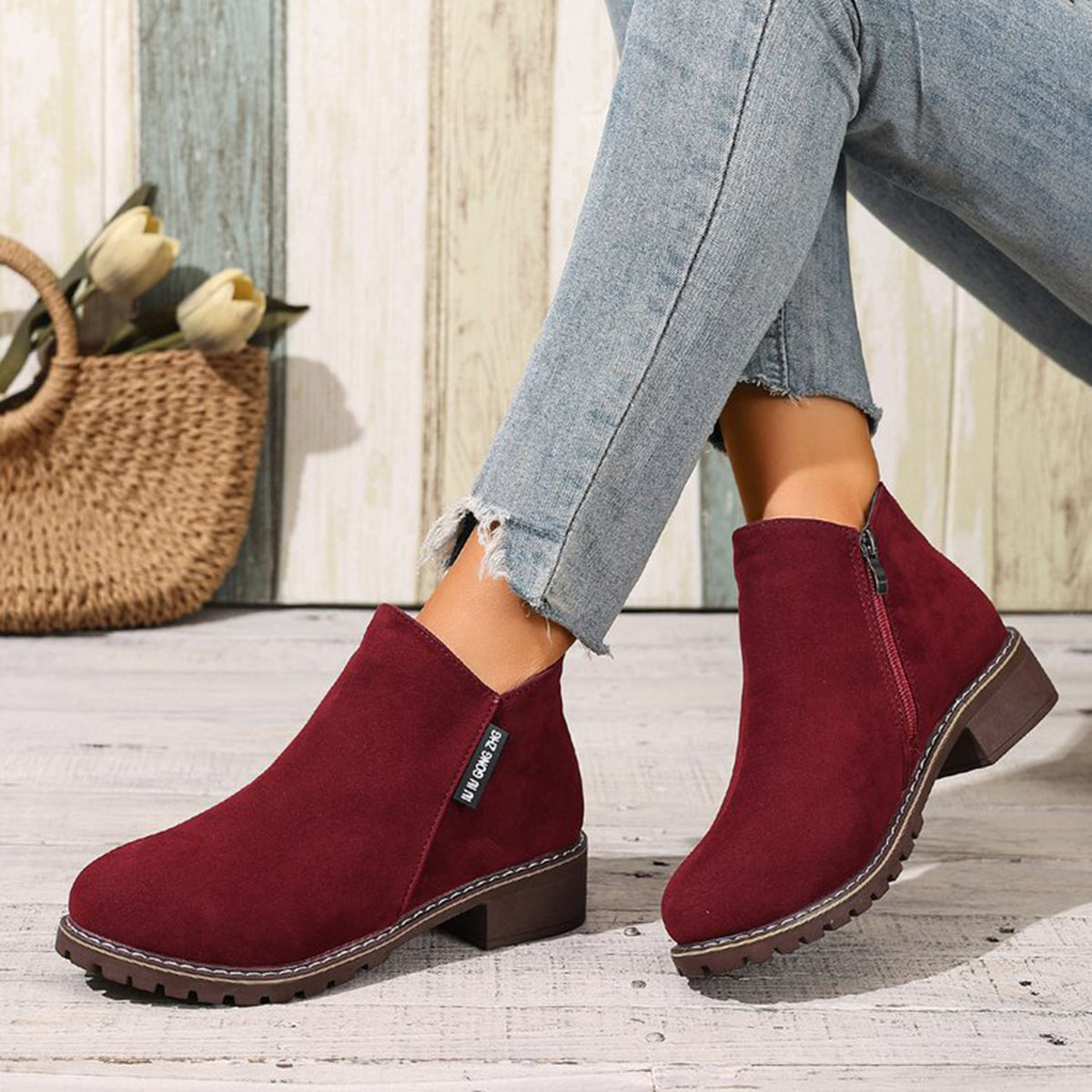 Women Autumn Winter Ankle Boot - Women Formal Wear Winter 评论和价格