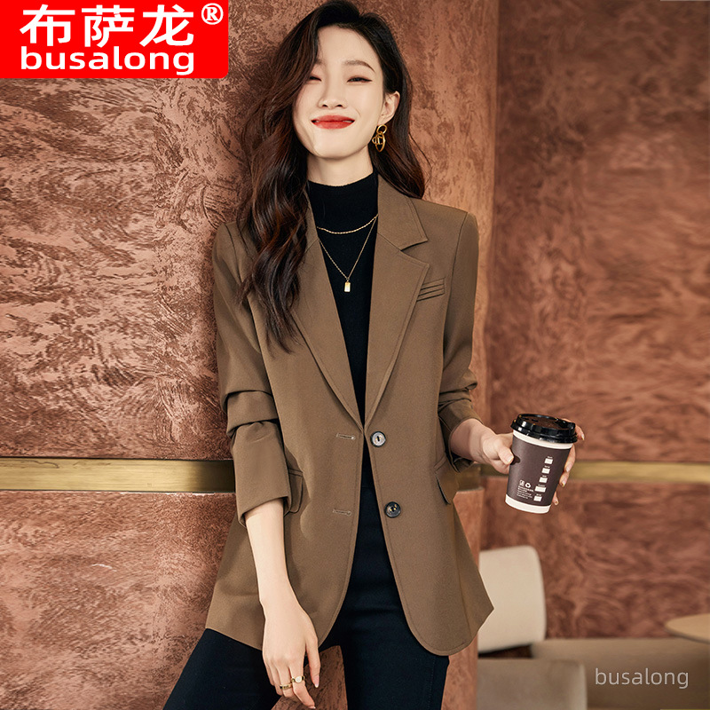 Blazer Jacket Autumn Winter Wo - Women Formal Wear Winter 评论和价格