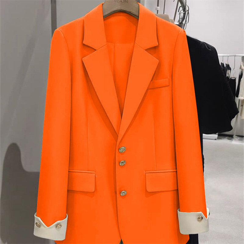Fashion Ladies Blazer Color Bl - Women Formal Wear Winter 评论和价格
