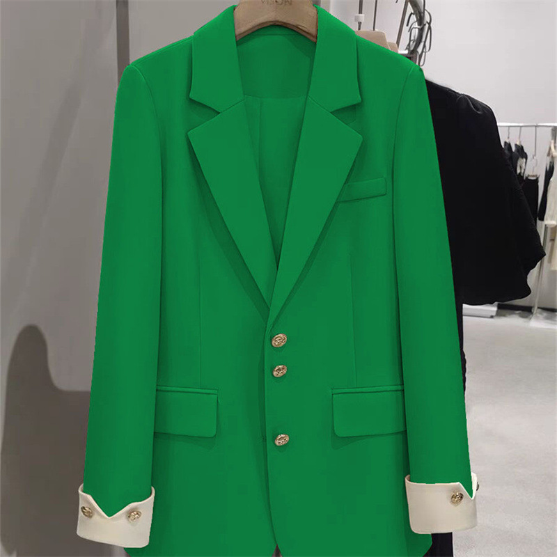 Fashion Ladies Blazer Color Bl - Women Formal Wear Winter 评论和价格