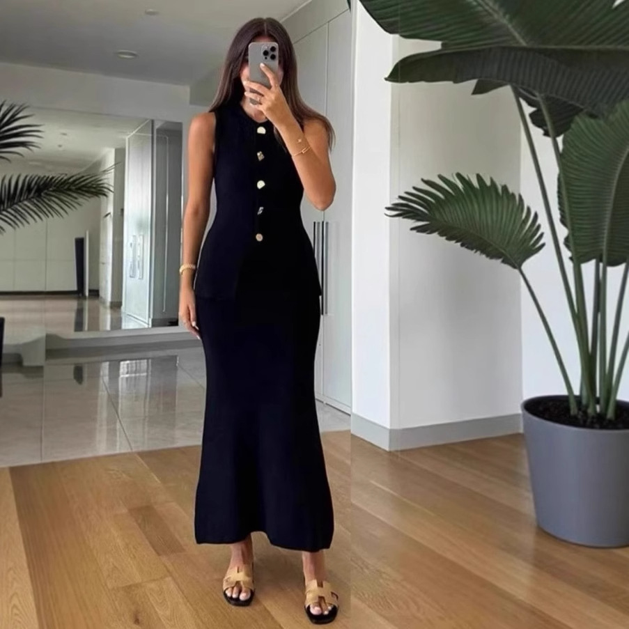 Round-neck Single-breasted Sle - Women'S Formal Day Wear 评论和价格
