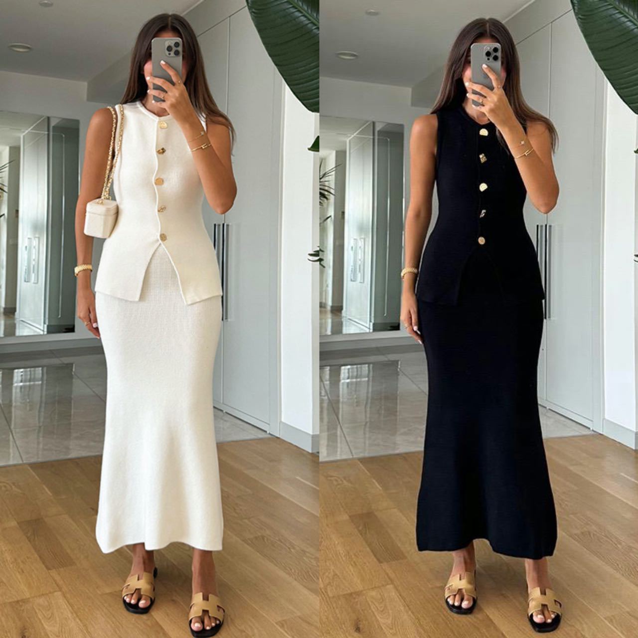 Round-neck Single-breasted Sle - Women'S Formal Day Wear 评论和价格