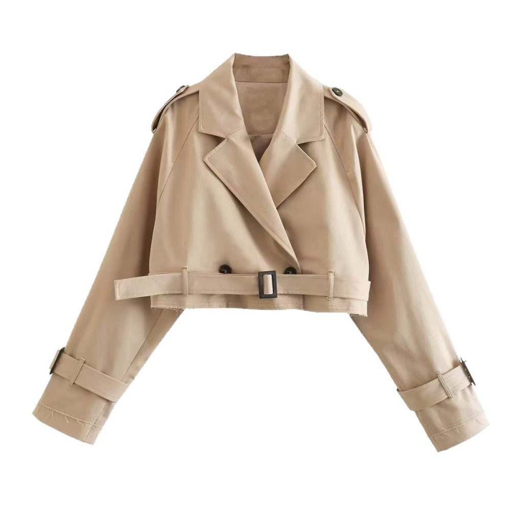 Autumn Spring Women Trench Coa - Trench Coat Formal 评论和价格
