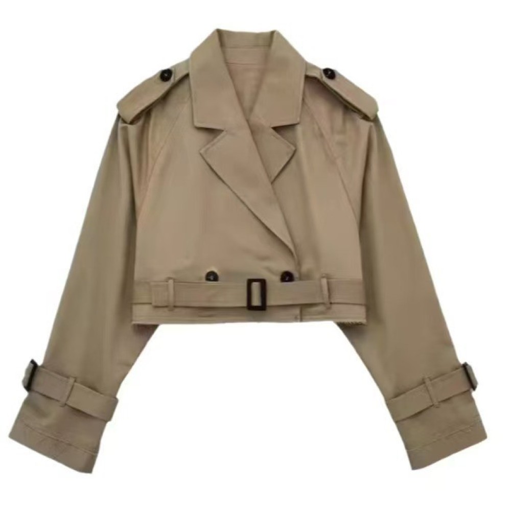 Autumn Spring Women Trench Coa - Trench Coat Formal 评论和价格