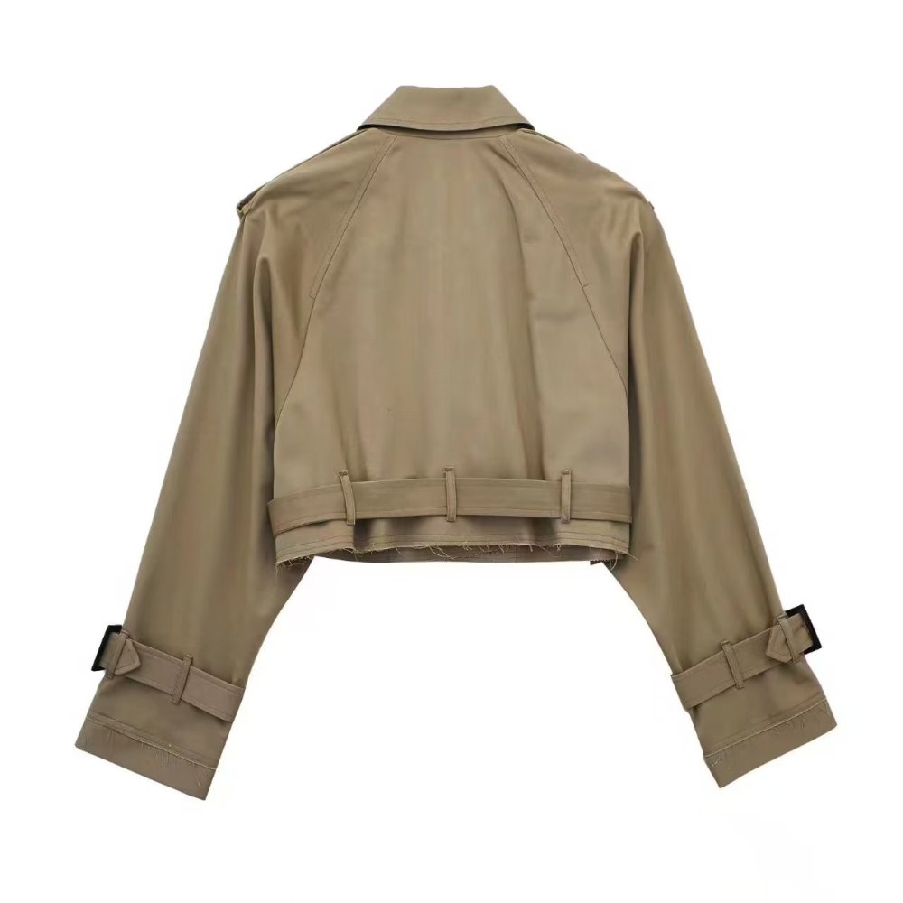 Autumn Spring Women Trench Coa - Trench Coat Formal 评论和价格