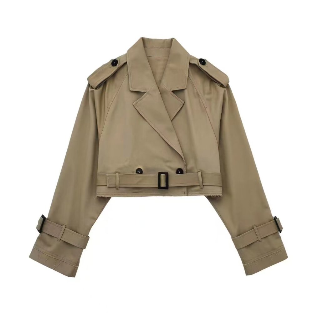 Autumn Spring Women Trench Coa - Trench Coat Formal 评论和价格