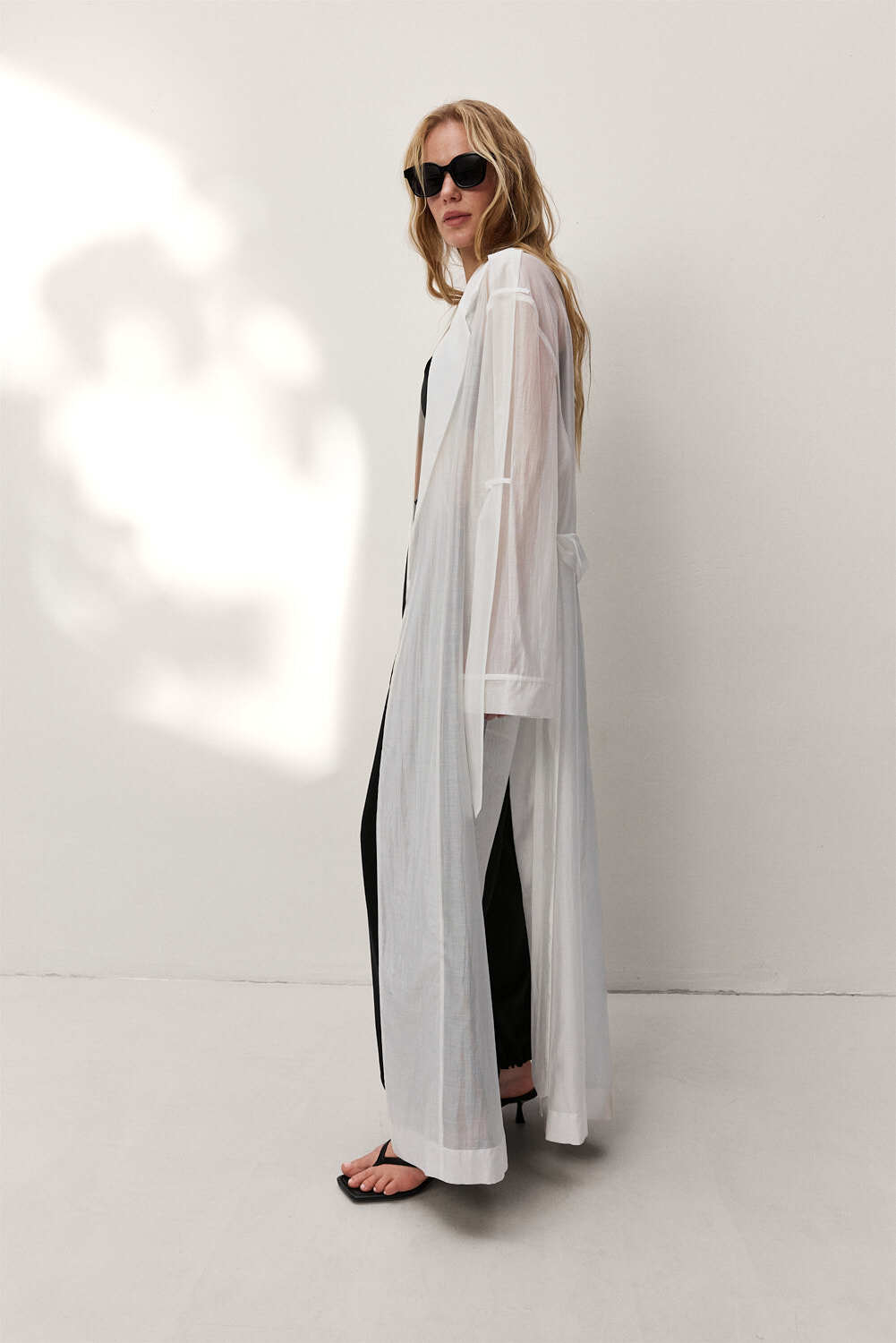 Laur 2026 Women Lapel Sheer Lo - Trench Coat Formal 评论和价格