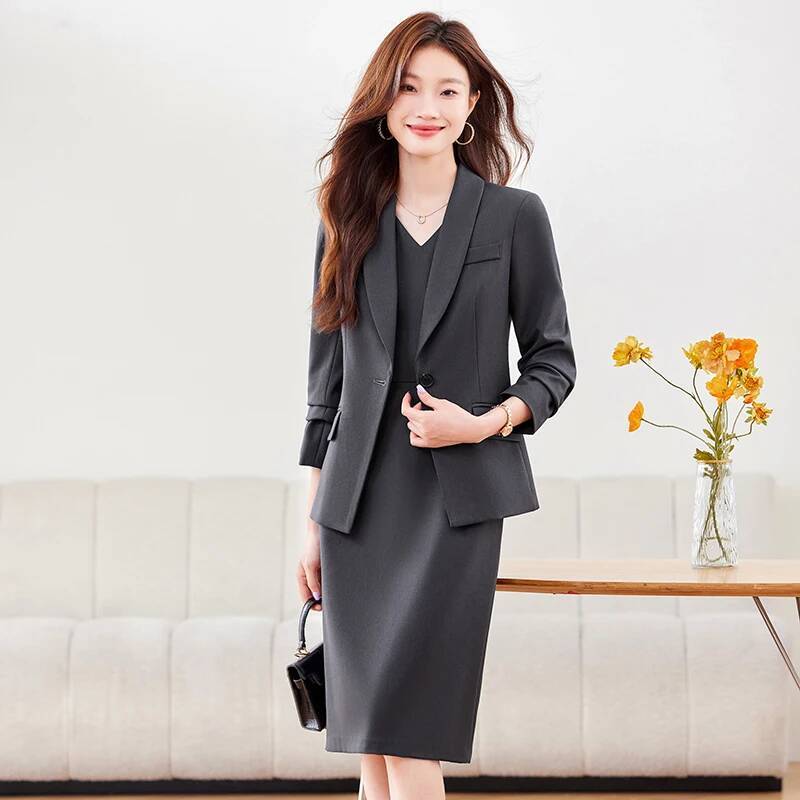 High Quality Fabric Women Busi - Women Formal Wear Winter 评论和价格