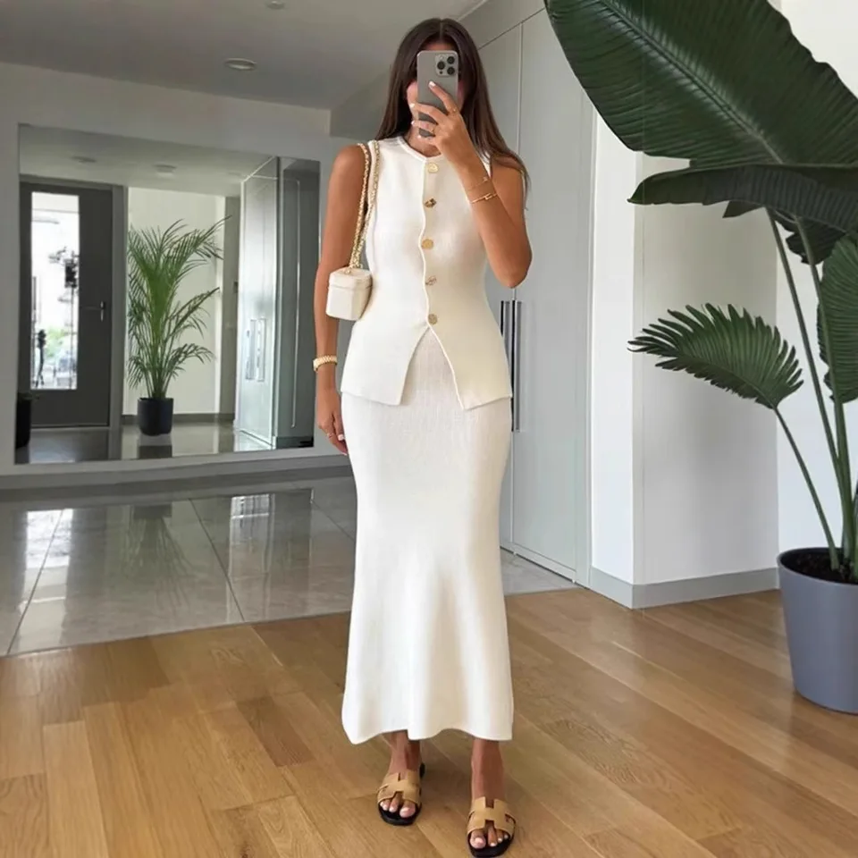 Round-neck Single-breasted Sle - Women'S Formal Day Wear 评论和价格