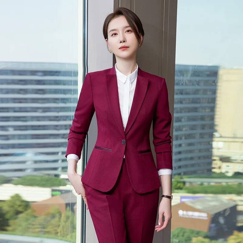 Ladies Office Work Wear Suits  - Women Formal Wear For Interview 评论和价格