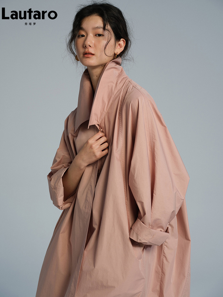 Lautaro Spring Autumn Long Ove - Trench Coat Formal 评论和价格