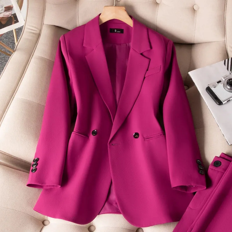 Ladies Formal Blazers 2023 New - Women Formal Wear Winter 评论和价格