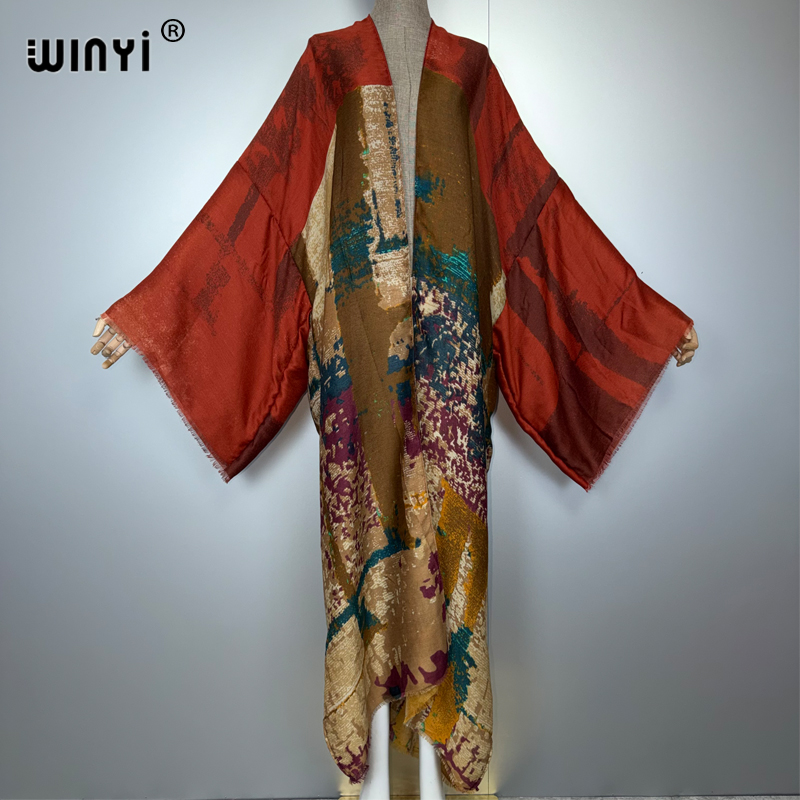 WINYI kimono Oil print cardiga - Young Women'S Formal Wear 评论和价格