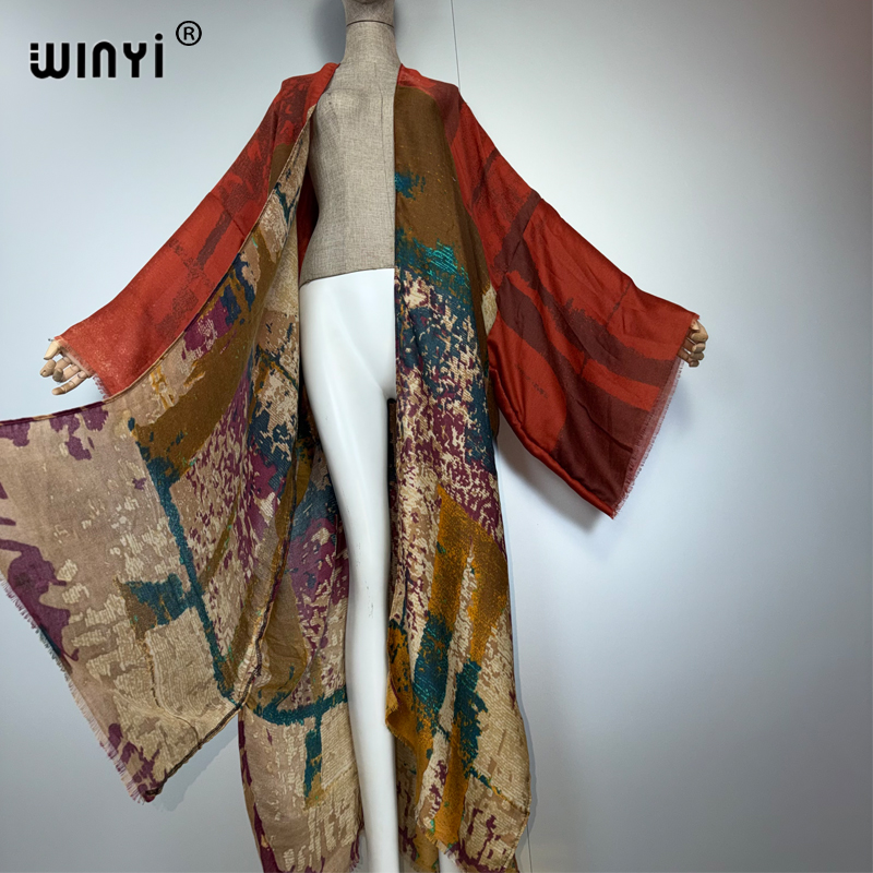 WINYI kimono Oil print cardiga - Young Women'S Formal Wear 评论和价格
