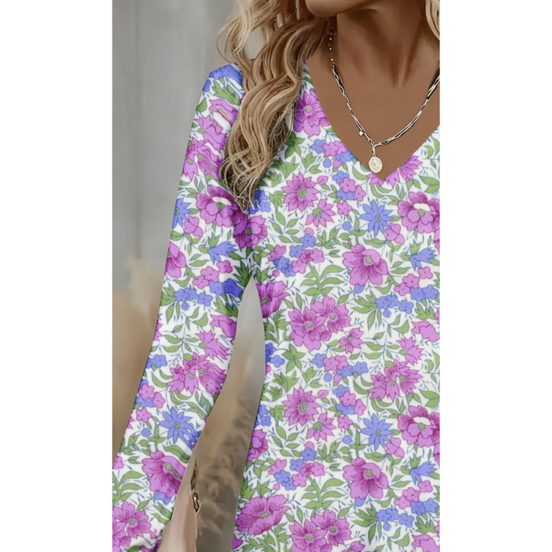 Women Elegant V Neck Long Slee - Women'S Formal Wear For A Wedding Guest 评论和价格